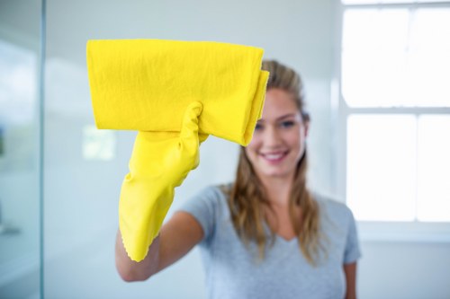 Dust removal from curtains during curtain cleaning in Vauxhall